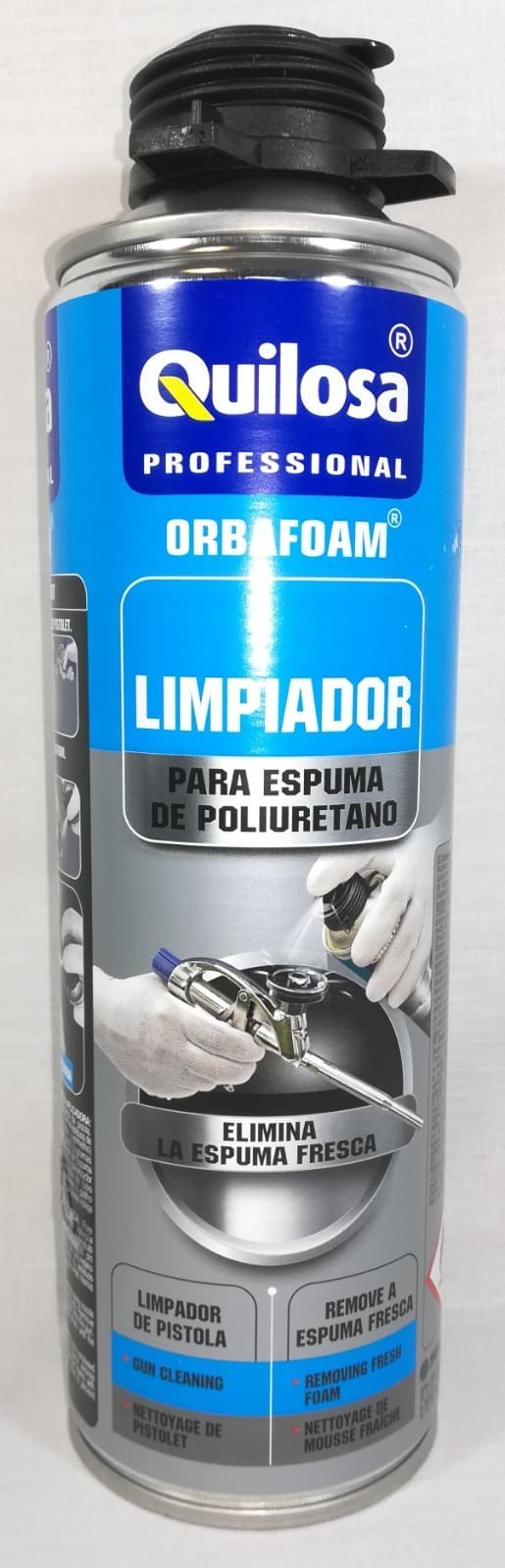 Limpiador Quilosa para espuma de poliuretano para pistola 500ML 14000001