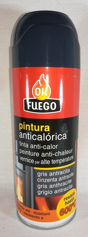 Spray De Pintura Anticalorica 400ml Resiste Hasta 600ºc — Ferretería Miranda
