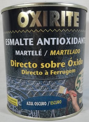 OXIRITE METAL ESMALTE ANTIOXIDANTE BRILLANTE 750ML AZUL 01003157